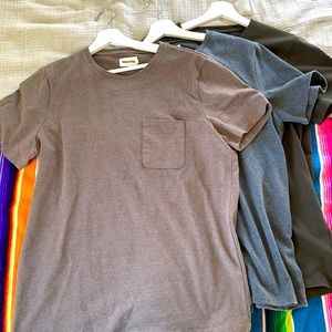 Lot of 3 New Taylor Stitch Heavy Bag Shirts